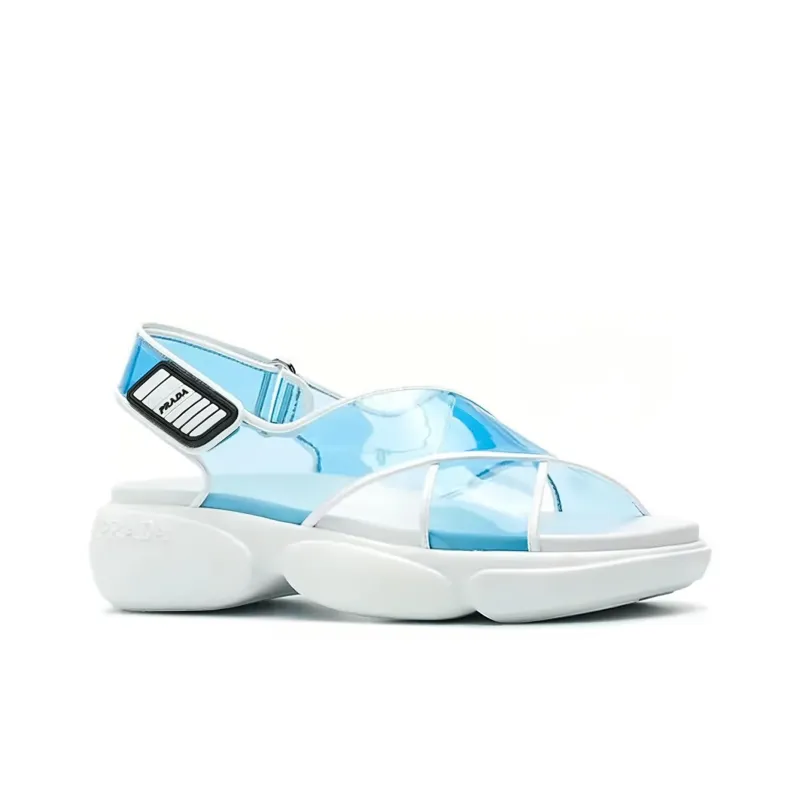 PRADA Beach Sandals Women's Blue-1