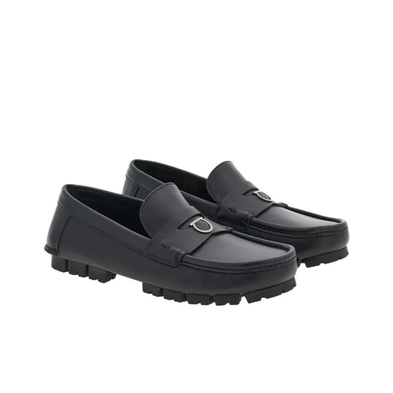 FERRAGAMO Loafers Women's Black-2