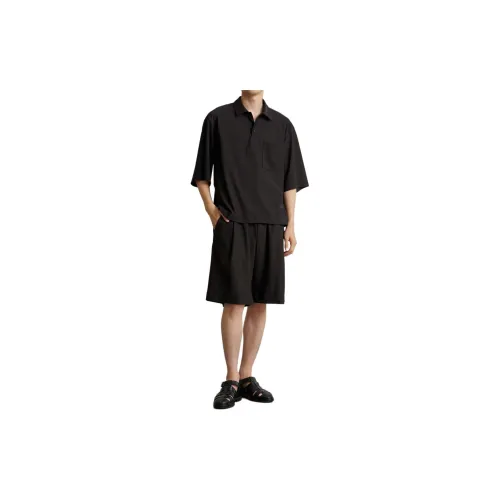 PUBLIC TOKYO Polo Shirts Men Dark Brown