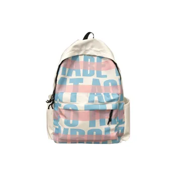 Aini Rabbit Nylon Backpack Women's Pink/Blue/Green/Black