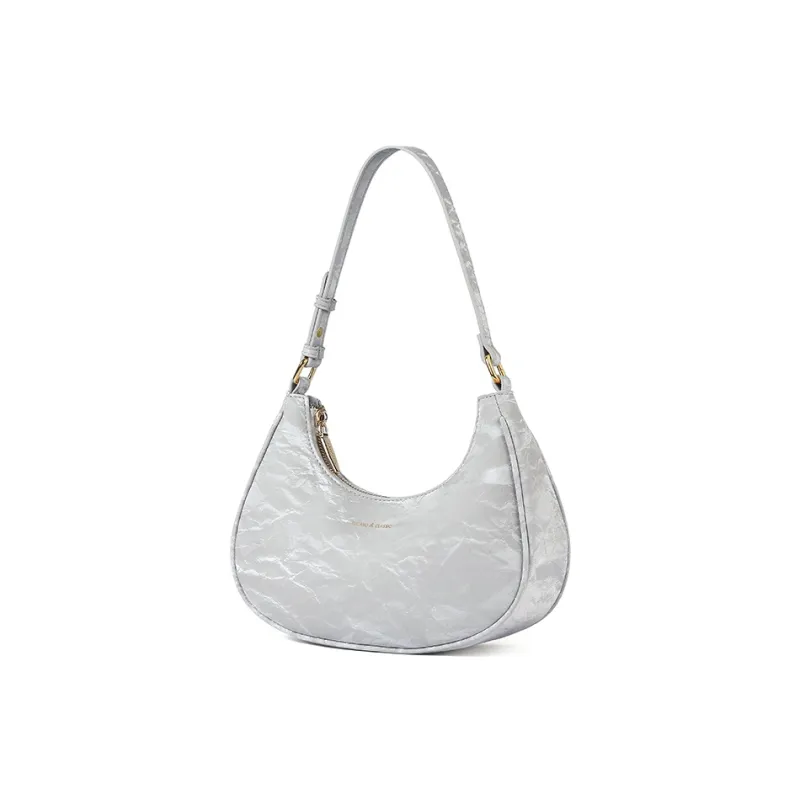 TUCANO PU Shoulder Bag Women's Light Sand/Light Camel/Space Silver-11