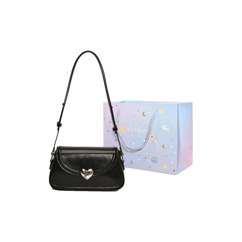 GOX PU Shoulder Bag, Crossbody Bag Regular Women's White/Silver/Black/Red-6