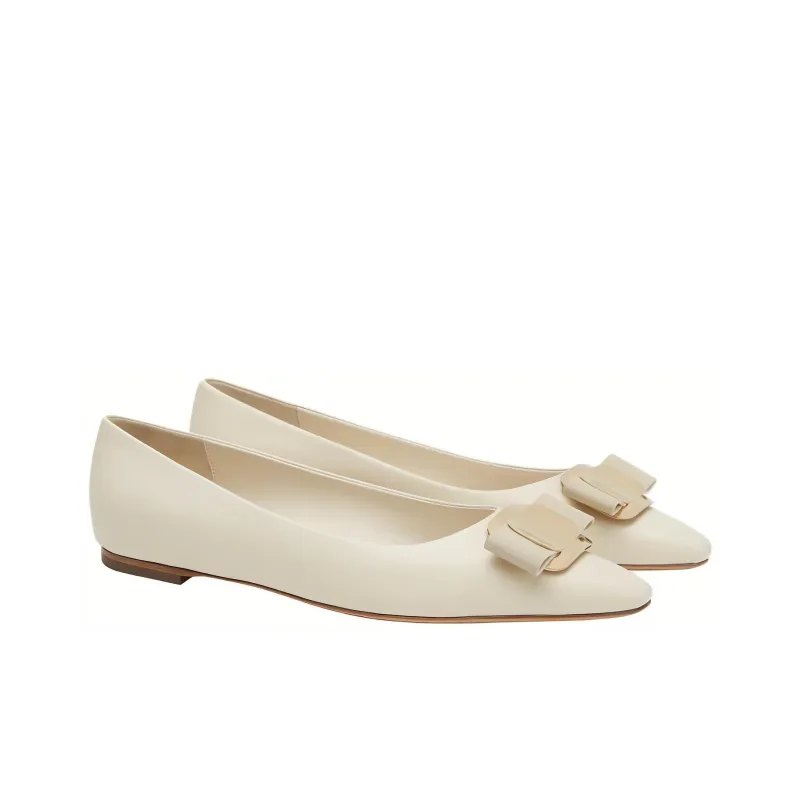 FERRAGAMO New Vara Leather Loafers-2