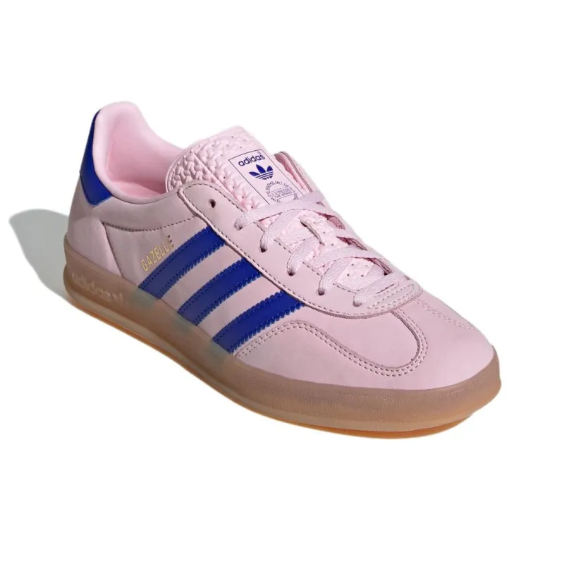 Adidas Gazelle Indoor Clear Pink Lucid Blue Women's-2