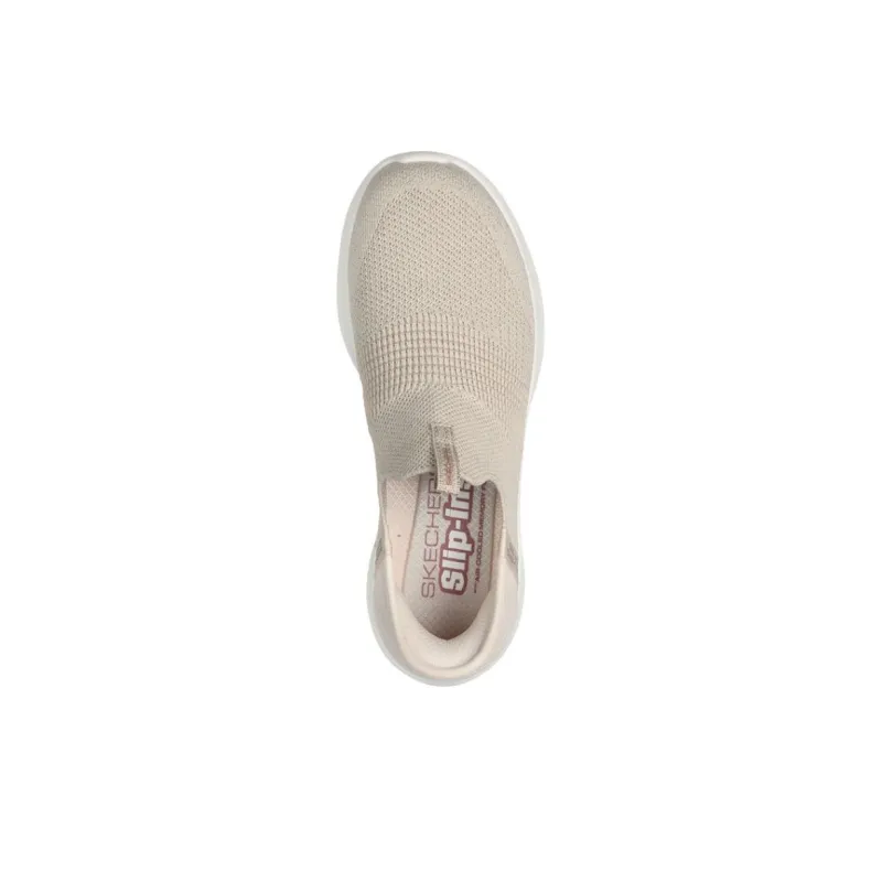 Skechers Ultra Flex 3.0 Anti Slip Wear Resistant Low Top Casual Shoes Women's White Gold-2