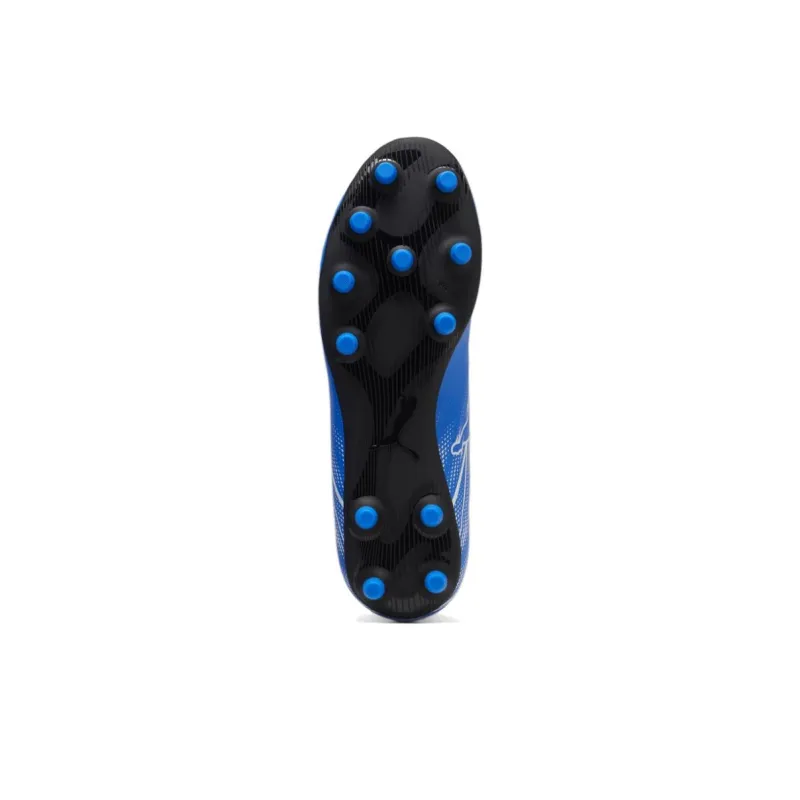 PUMA Attacanto Anti Slip Wear Resistant Soccer Shoes Men's Blue-4