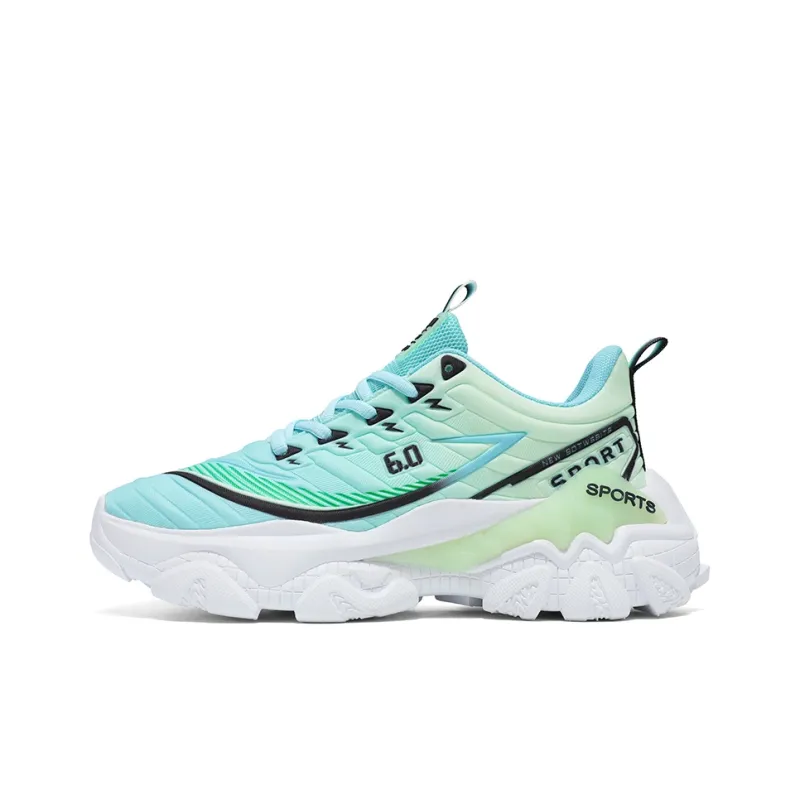 Grumpy Ram Breathable Lightweight Height Increasing Low Top Chunky Sneakers Unisex-0