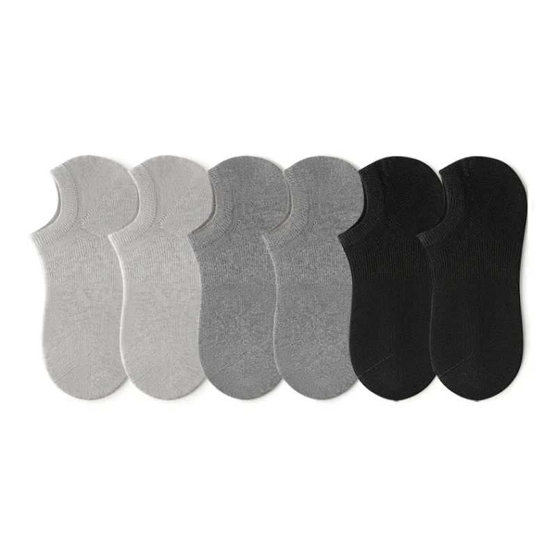 SHIWAJI No-Show Socks Men's 6 Pack-11