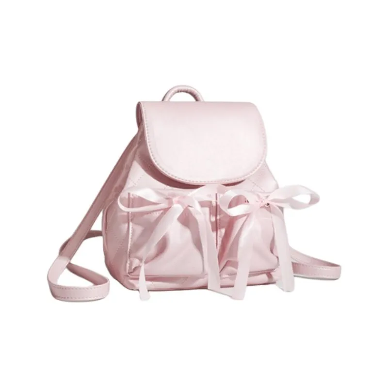 NX DOUGHNUT PU Backpack Women's Pink/White-5