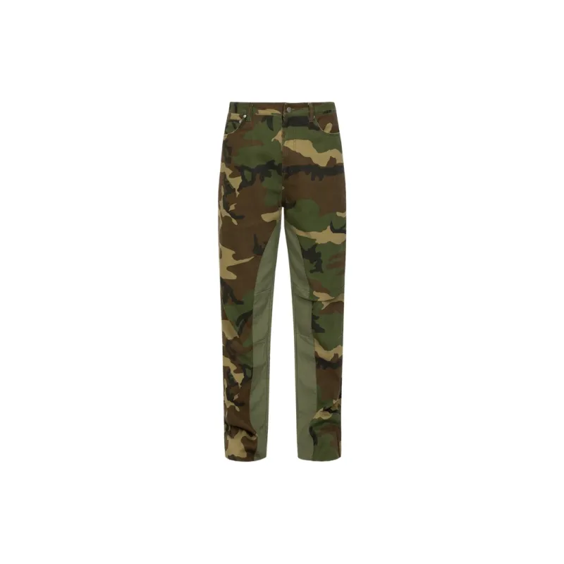 EVISU Cargo Pants Unisex Camouflage-1