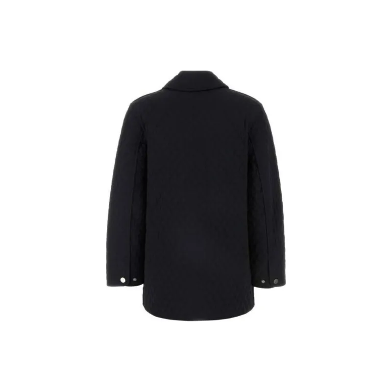 Burberry Quilted Zip Up Jacket-1