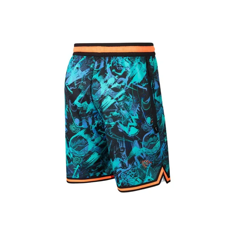 Nike Nike X NBA Basketball Shorts Men's Green-1