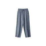[Men's]Gray Blue Checkerboard