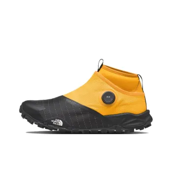 THE NORTH FACE Offtrail Anti-Slip Wear-Resistant Mid-Top Running Shoes Unisex Yellow
