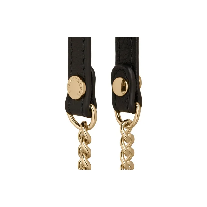 Strathberry Leather Bag Straps Women's Black-2