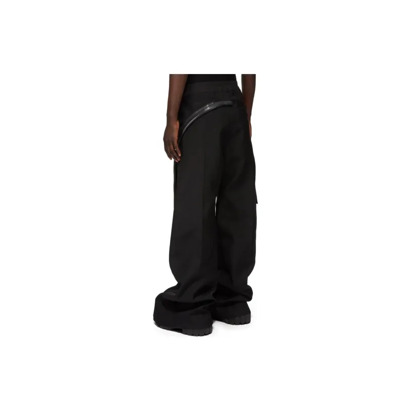 RICK OWENS Runway Wide Bela Drawstring Pants-1