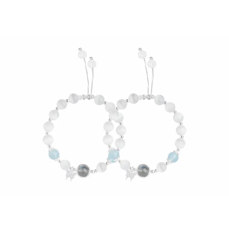 Muyan Colored Glaze Sparkling Stars Bracelet Women's-2
