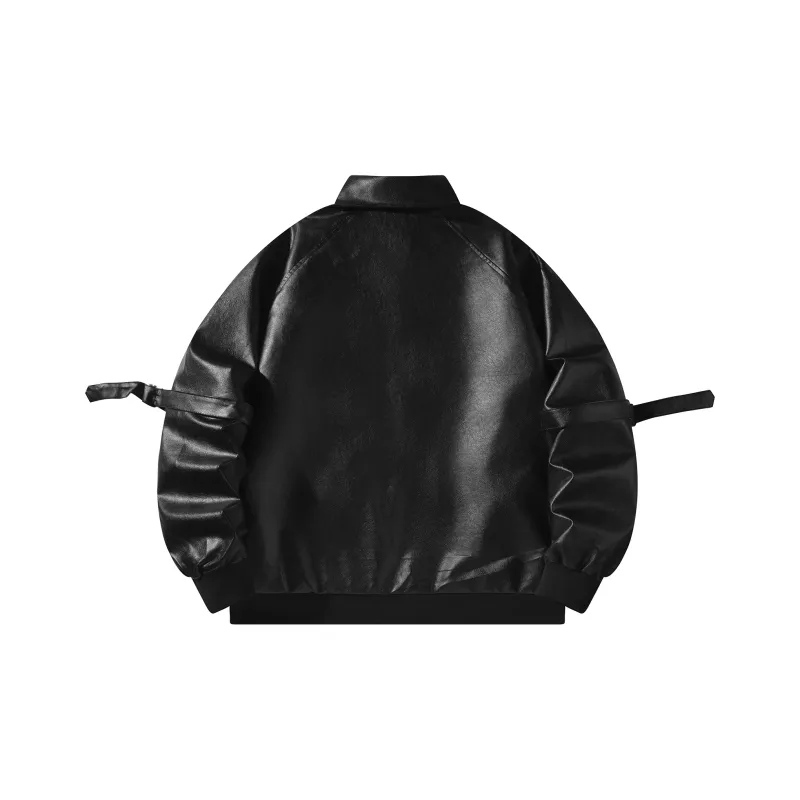 BOBBY ABLEY Leather Jacket Unisex-1