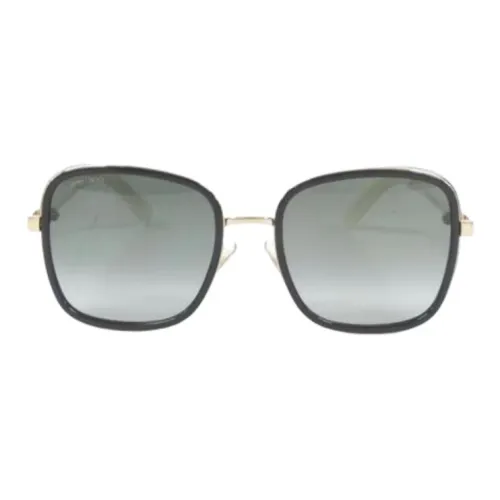 Jimmy Choo Plastic Square Sunglasses Men's Black