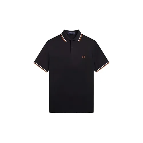 FRED PERRY Polo Shirts Men Black