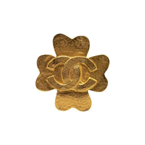 CHANEL Pre-Owned 1995 Plated CC Costume Brooch