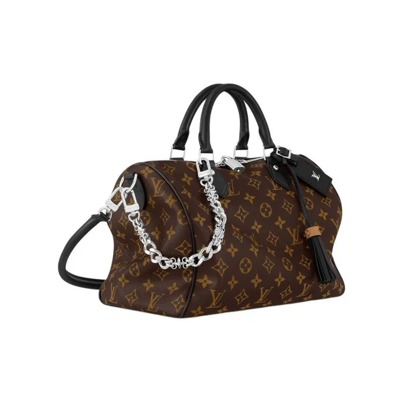 LOUIS VUITTON Speedy Soft 30 Dark-1