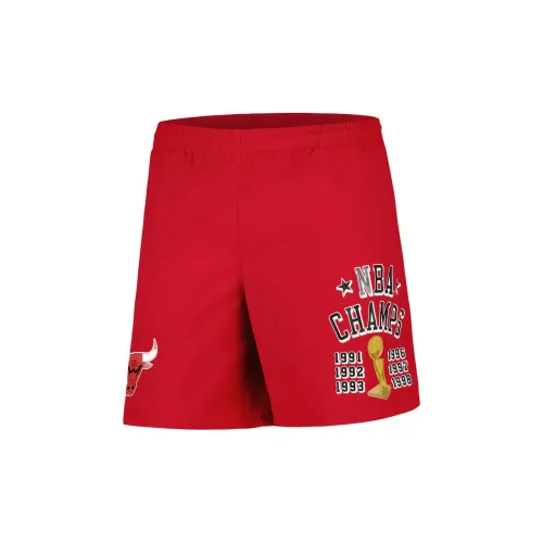 Mitchell Ness X NBA Chicago Bulls Basketball Shorts Men Red