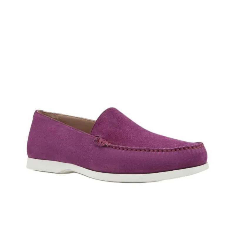 MANOLO BLAHNIK Monaco Loafers Men's Purple-3