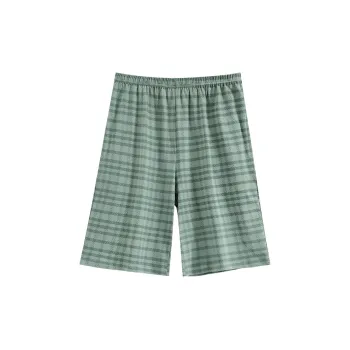 Qiao Ni Tong Pajama Pants Men's Green