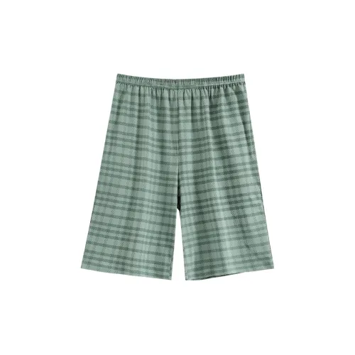 Qiao Ni Tong Pajama Pants Men's Green