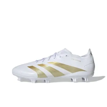 Adidas Predator League Fg Cloud White Gold Metallic Sandy Beige Met