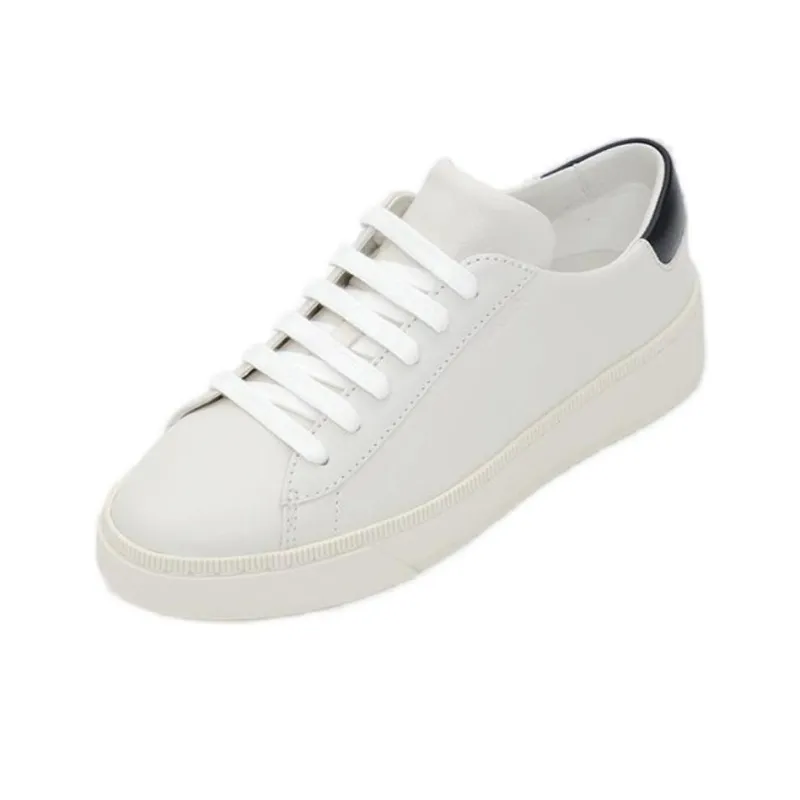BALLY Low Top Skateboard Shoes Women's White-3