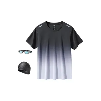 Yalu Preferred Swimming Sets Polyester+Elastane Fitness Running Sports Track & Field Badminton Casual Men's