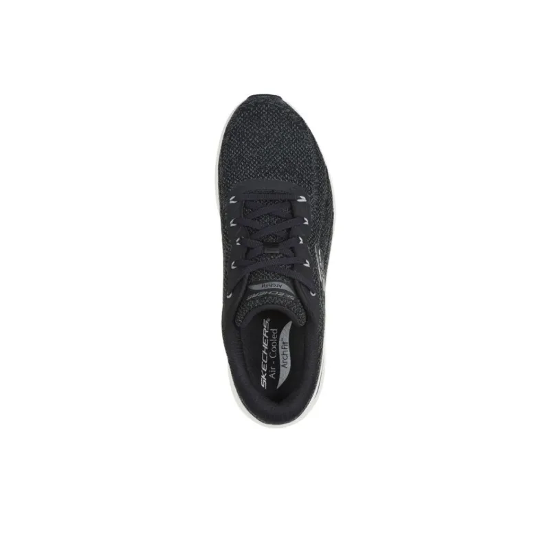 Skechers ARCH FIT 2.0 Anti Slip Wear Resistant Low Top Running Shoes Men's Black-3