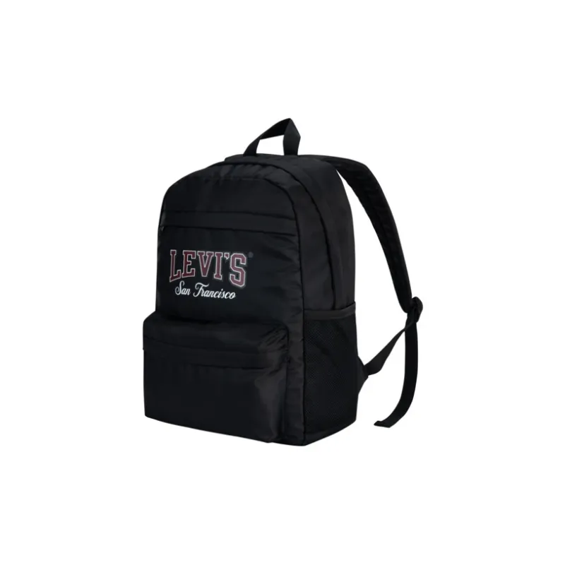 Levi’s Polyester Backpack Regular Unisex Jet Black-2