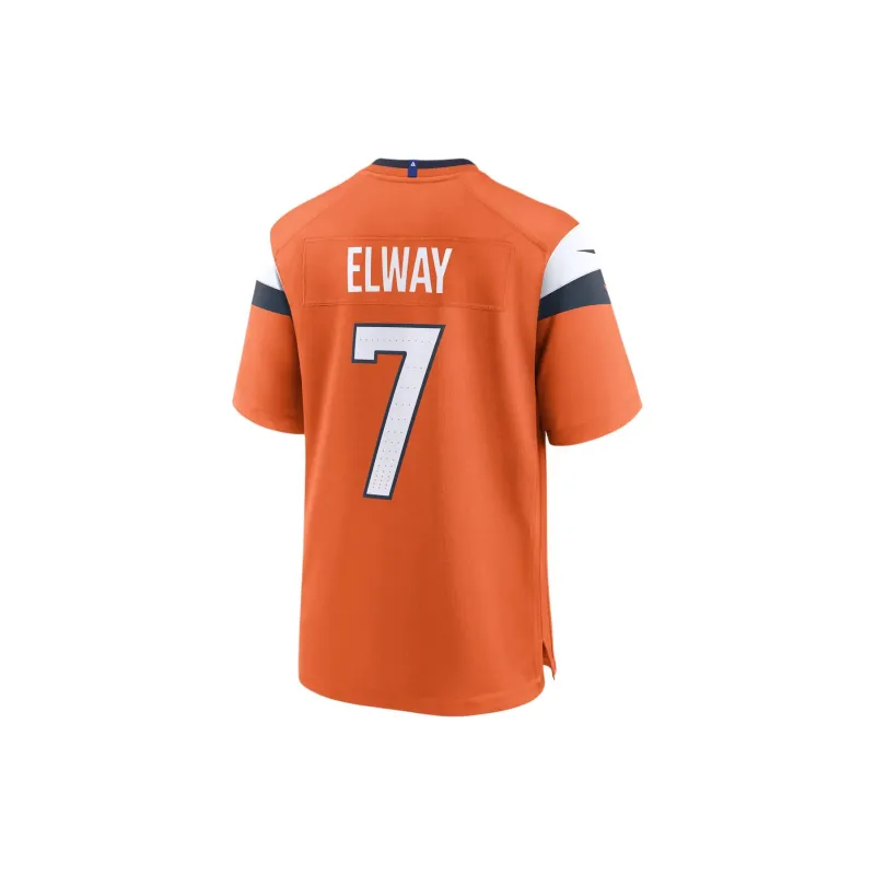 Nike Elway Denver Broncos Soccer Jerseys Men's Orange-1