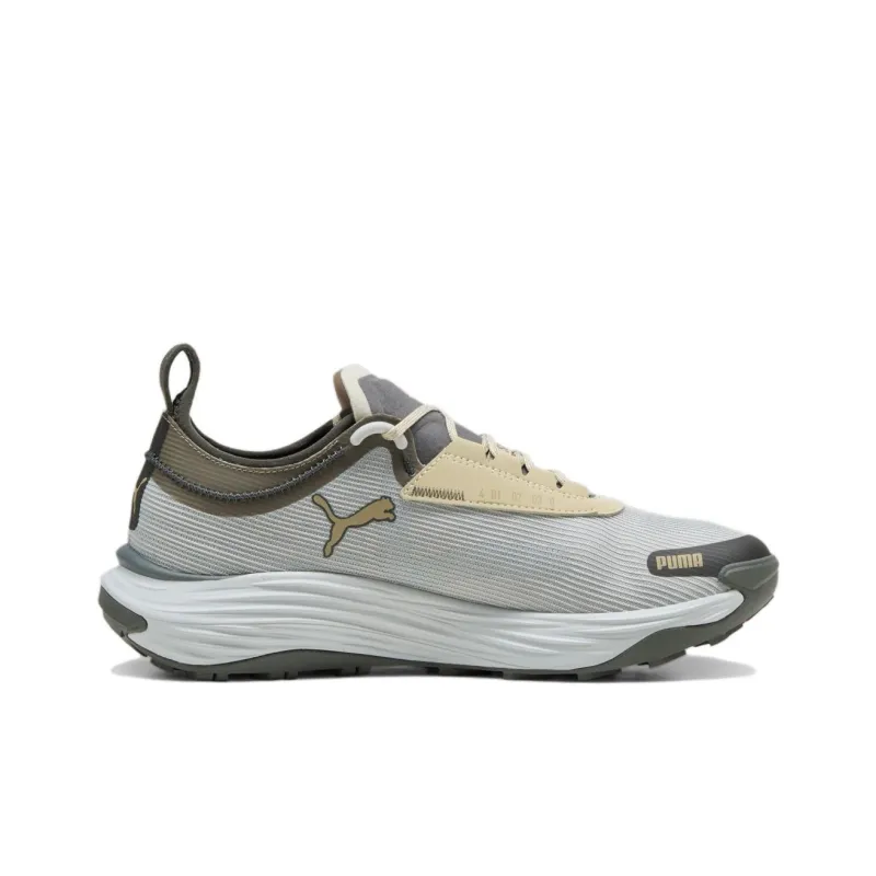 PUMA SEASONS Anti Slip Wear Resistant Low Top Trail Running Shoes Men's Gray-1