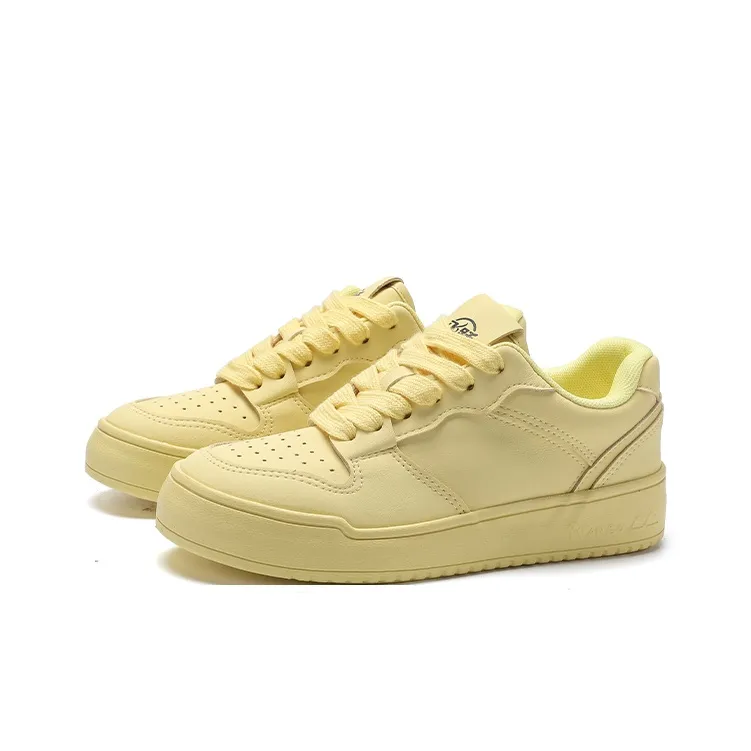 Feiyue Abrasion Resistant Breathable Low Top Air Force Skateboard Shoes Women's-7