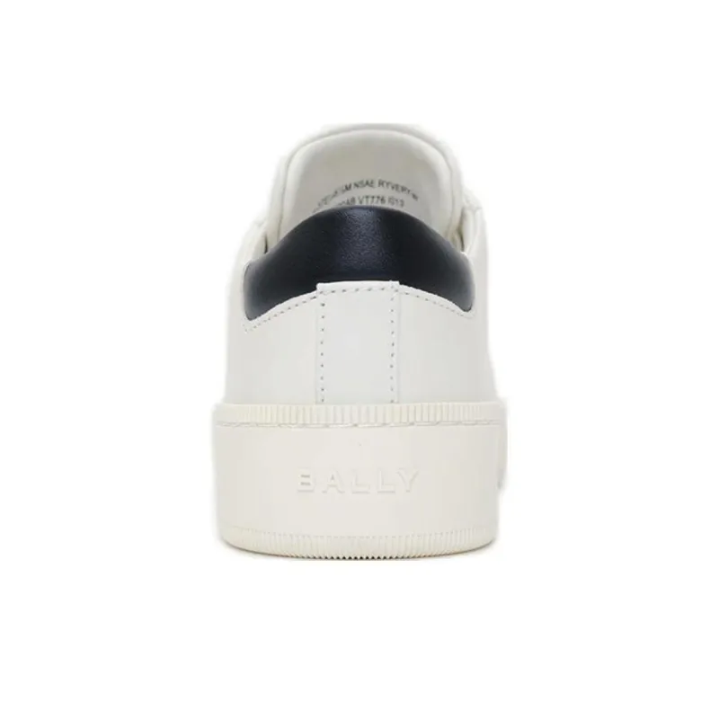 BALLY Low Top Skateboard Shoes Women's White-5