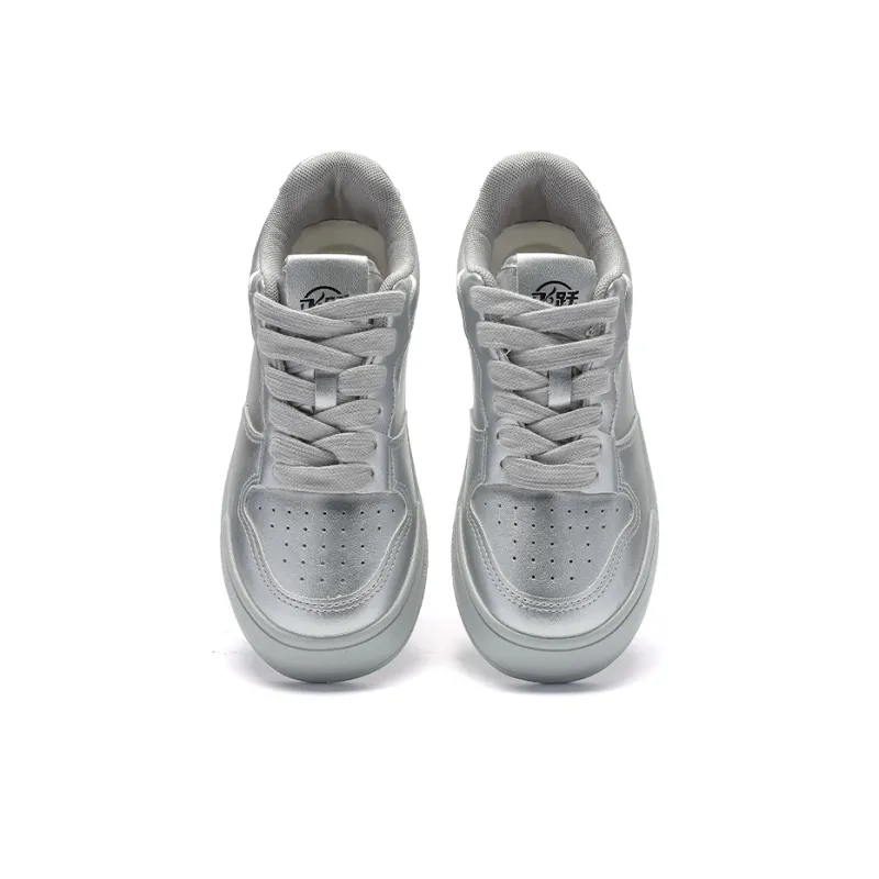 Feiyue Abrasion Resistant Breathable Low Top Air Force Skateboard Shoes Women's-26