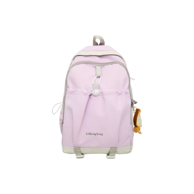 BALANG Nylon Backpack Regular Unisex Black/White/Pink/Purple/Green/Coffee-0