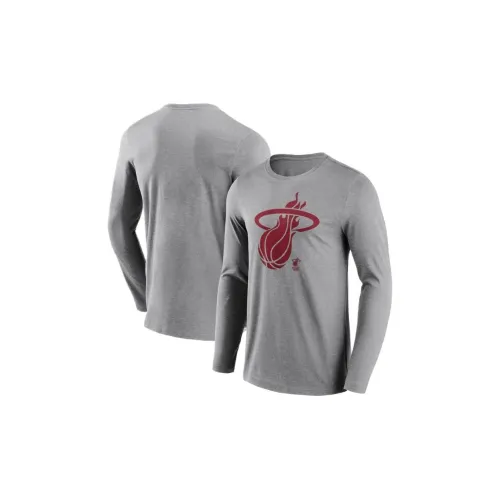 NBA Miami Heat T-Shirts Men Gray