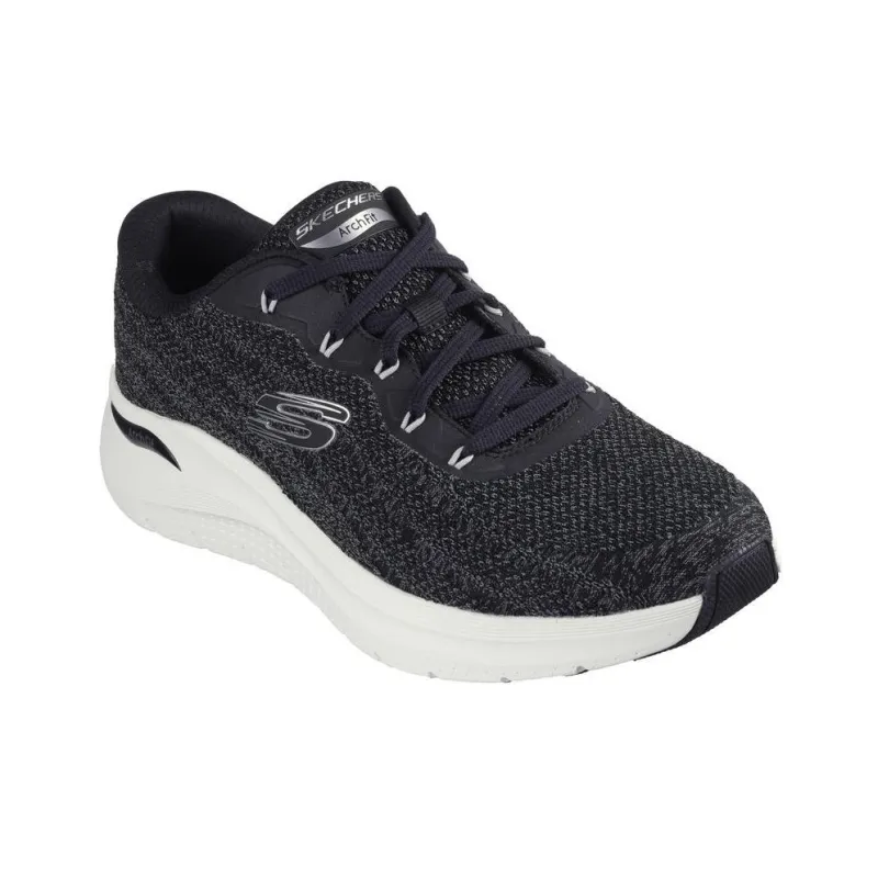 Skechers ARCH FIT 2.0 Anti Slip Wear Resistant Low Top Running Shoes Men's Black-2