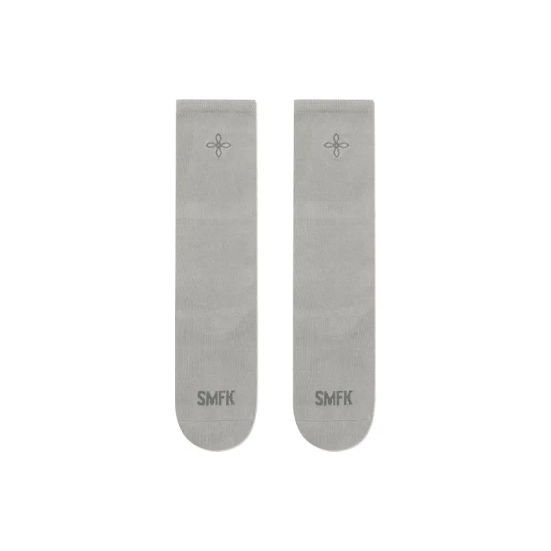 SMFK Ankle Socks Unisex 2 Set 4 Pack Dusty Gray-1