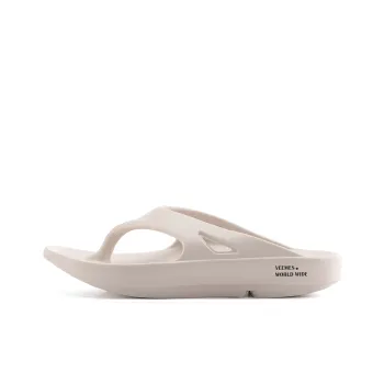 VEEMES Flip Flops Unisex Bone White