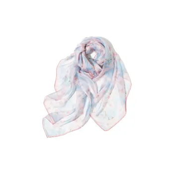 Shanghai Story 100% Mulberry Silk Scarves Women's Spring Song Like A Dream Gift Box Set