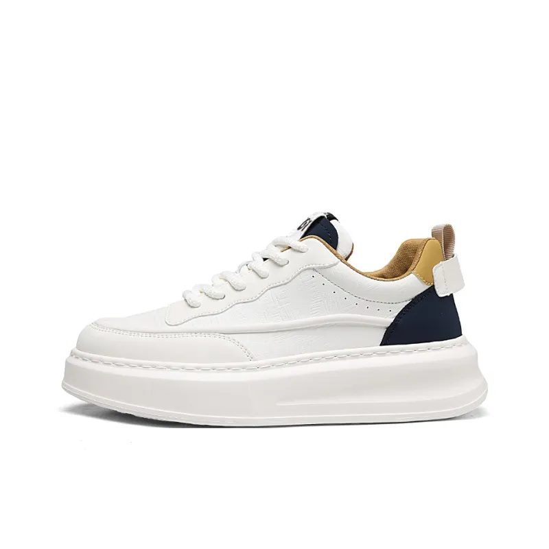 Desert Ram Anti Slip And Wear Resistant Lightweight Height Increasing Low Top Casual Shoes Men's-0