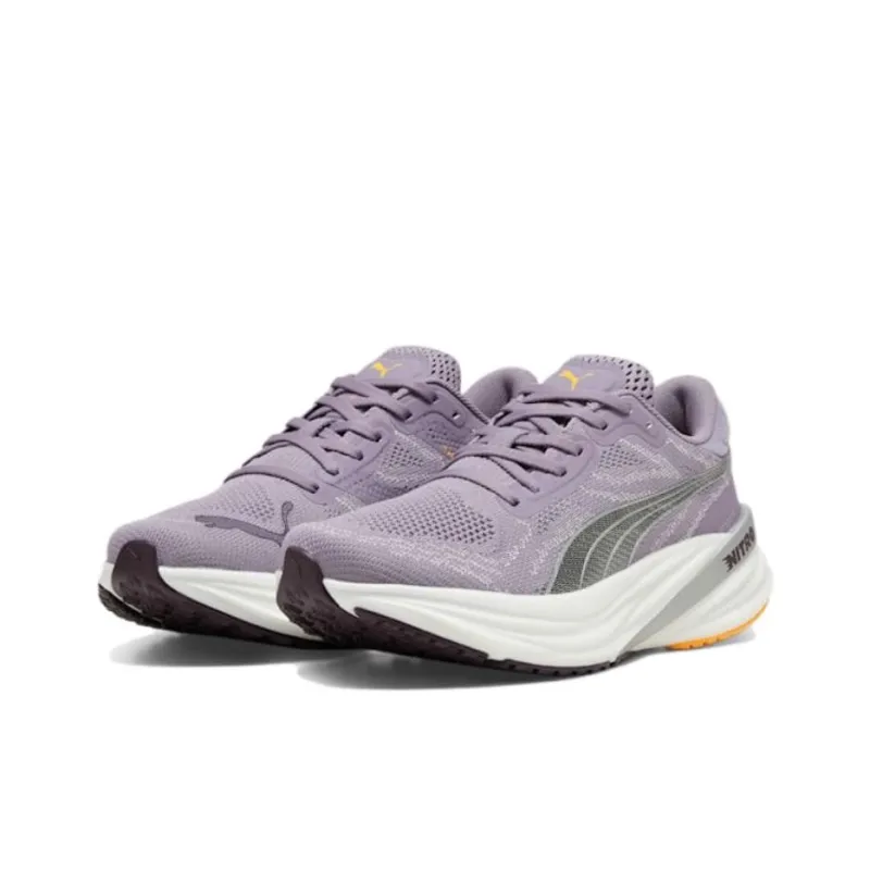 PUMA Magnify Nitro 2 Anti Slip Wear Resistant Low Top Casual Running Shoes Women's Purple-2