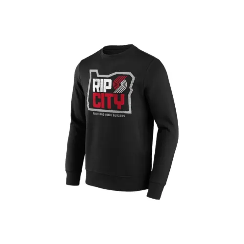 NBA Portland Trail Blazers Sweatshirts Men Black