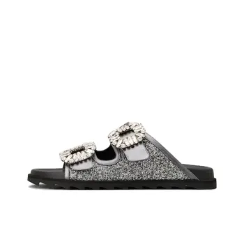 Roger Vivier Embellished Open Toe Sandals Women's